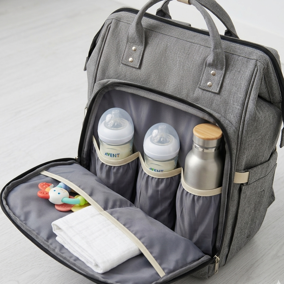 Mochila Cambiador De Bebes Portatil