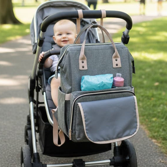 Mochila Cambiador De Bebes Portatil
