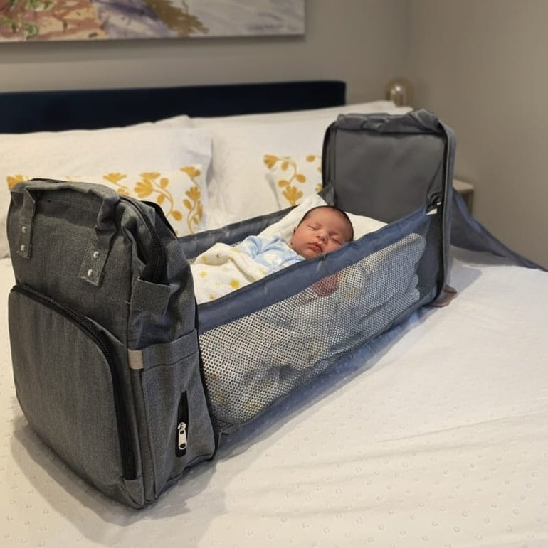 Mochila Cambiador De Bebes Portatil